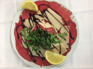 Carpaccio di manzo